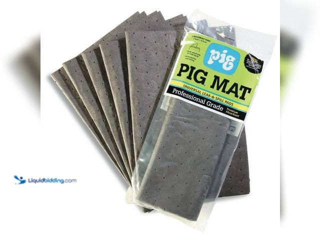 Lot 49-5560054 - QTY 8 - PIG
1. 25ft W x 1. 6ft L High Quality Polypropylene Perforated Universal Absorbent Flooring...