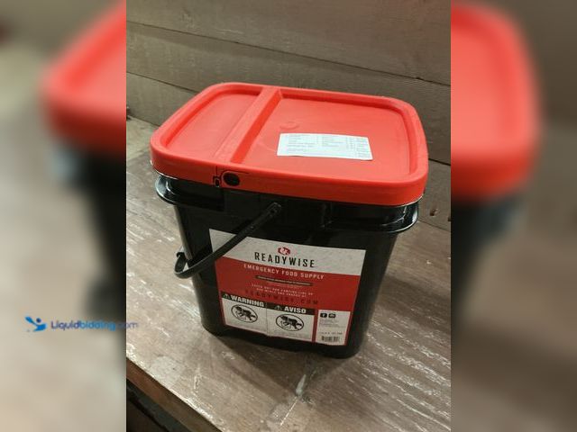 Lot 49-3535368 - Readywise 84 Serving Breakfast & Entree Grab & Go Bucket New