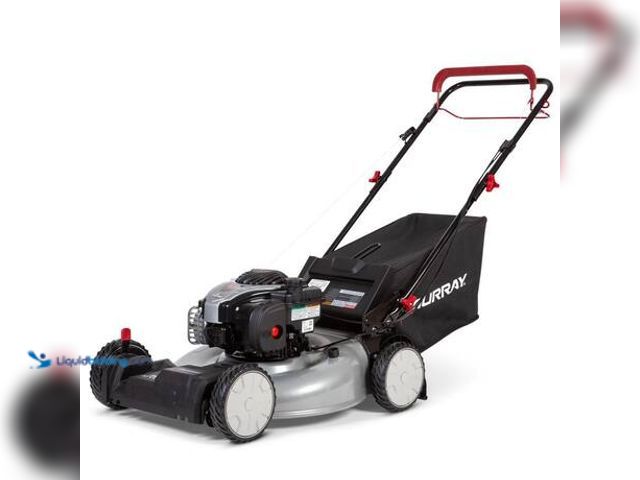 Lot 49-5553134 - Murray 22 in. 140 cc Briggs & Stratton Walk Behind Gas Self-Propelled Lawn Mower with Front Wheel Dr...