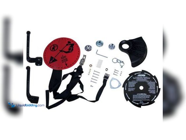 Lot 49-3565712 - ECHO 8 in. 8-Tooth Brush Blade Conversion Kit (20 mm). Model # 99944200422. Unused