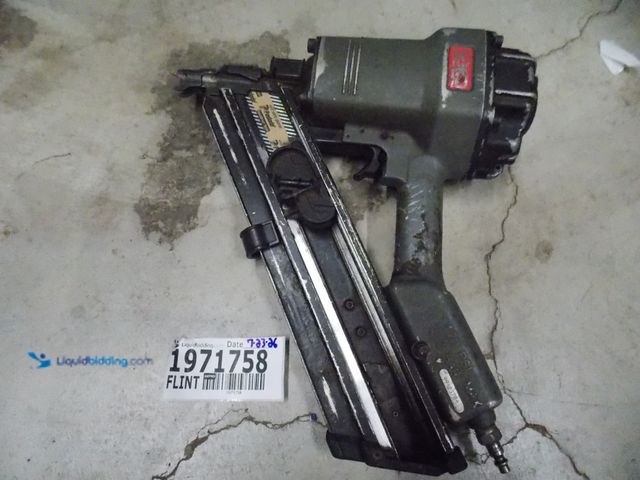 Lot 49-1971758 - 1 Senco NV Air Powered Framing Nailer  Senco Framing Nailer Used In Rough Condition, Does Have Alot ...