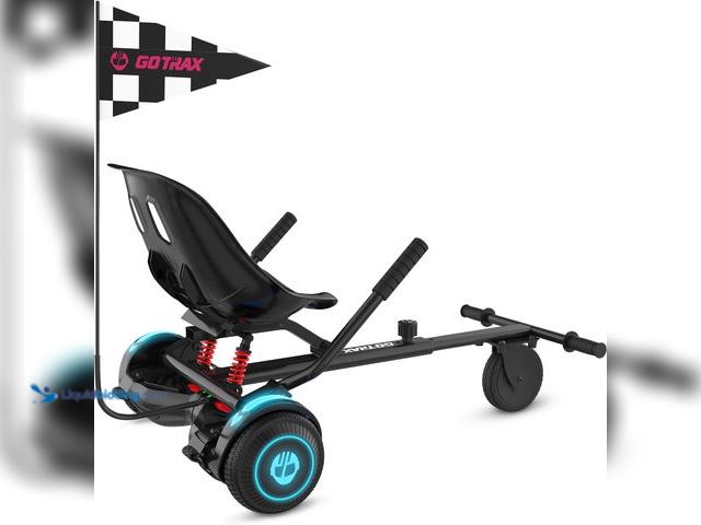 Lot 49-5543774 - Gotrax Hoverboard Kart Seat Attachment Accessory for 6.5" 8" 8.5" 10" Self Balancing Scooter, Adjust...