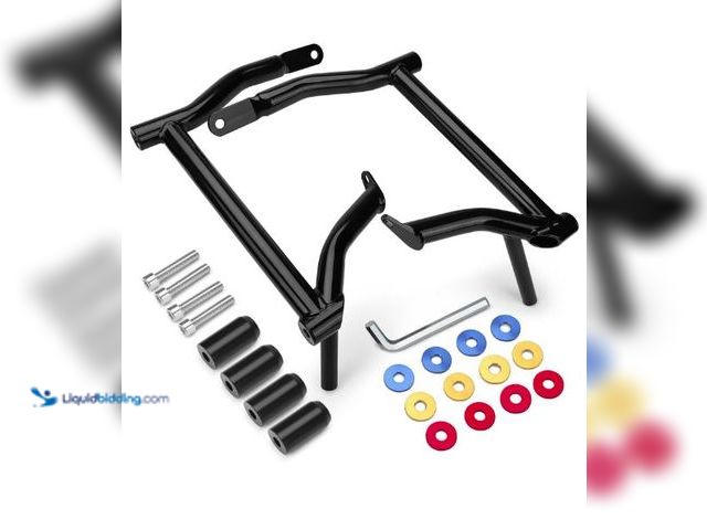 Lot 49-5436405 - Saddlebag Guard Crash Bar Bracket compatible with Harley Davidson Touring Street Glide Road Glide Ro...