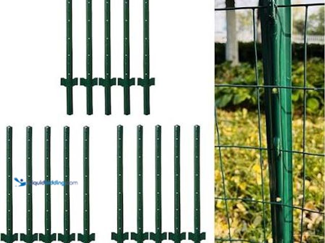 Lot 49-5551513 - Bulk Pack of Yard Posts (Green) Unused
