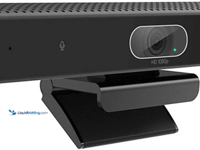 Lot 49-5485216 - Conference Room Camera with Microphone and Speaker, Wide Angle USB Video Conference Camera for Mac, ...