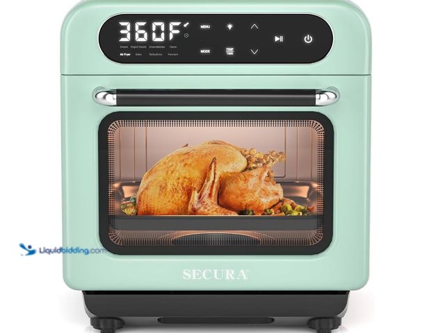 Lot 49-3430528 - Secura Multifunction Air Fryer Steam Oven, 13 Quart Compact Oven with Convection Bake, Airfryer, Rap...