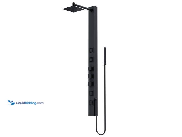 Lot 49-5422446 - VIGO
Sutton 58 in. H x 4 in. W 4-Jet Shower Panel System with Adjustable Square Head and Hand Showe...