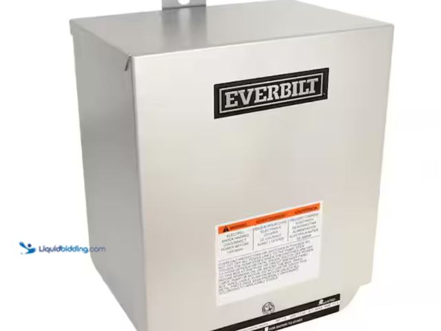Lot 49-1631235 - Everbilt 1-1/2 HP Control Box, Model # HDCB15, Unused, Scuffs/Scratches.   Ref#BIN0625