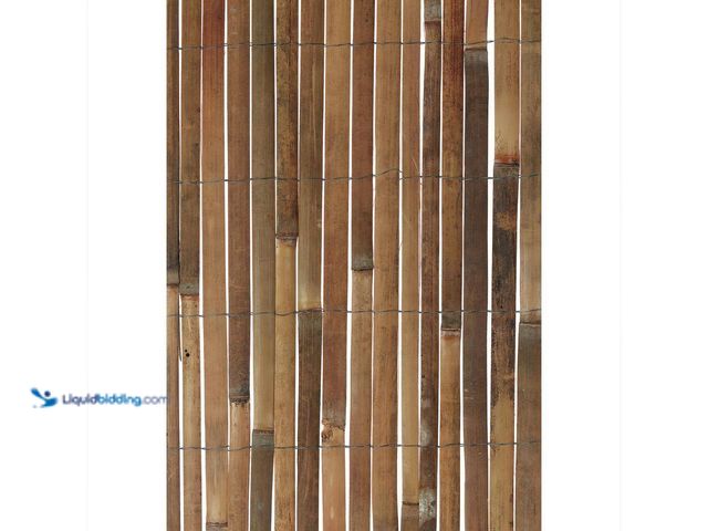 Lot 49-5433941 - Harbor Gardens Split Bamboo fencing. Item is Unused