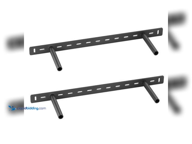 Lot 49-2024063 - Lot of (2)- VEVOR Floating Shelf Brackets 2 Pcs 150 lbs. /68 kg Weight Capacity 22x6. 2x1. 5 in. / 5...