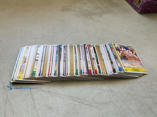 Lot 49-1971416 - Other AWESOME LOT OF 100+ ONE PIECE COLLECTIBLE TRADING CARDS VARIOUS YEARS AND TYPES LOADED WITH GR...