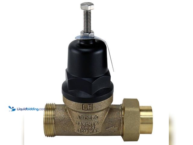 Lot 49-5414461 - Apollo
3/4 in. x 3/4 in. Lead Free Bronze FNPT Pressure Reducing Valve 
Model # 69ELF114T