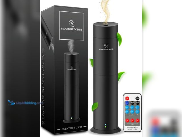 Lot 49-5459722 - Luxury Essential Oil Diffuser – Waterless Oil Diffuser for Essential Oils - Scent Diffuser for Home ...