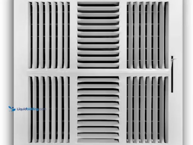 Lot 49-1623803 - Lot of (7) Everbilt 12 in. x 12 in. 4-Way Steel Wall/Ceiling Register in White, Model # E104M12X12, ...