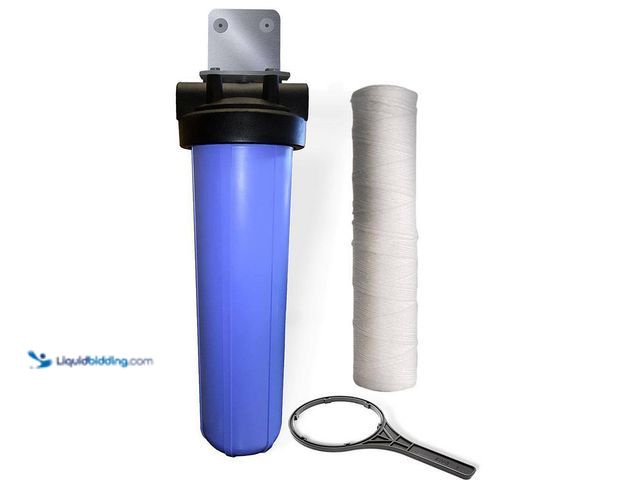 Lot 49-3533306 - PENTAIR
20 in. Whole House 5 Mic Sediment Water Filter System in Blue Unused