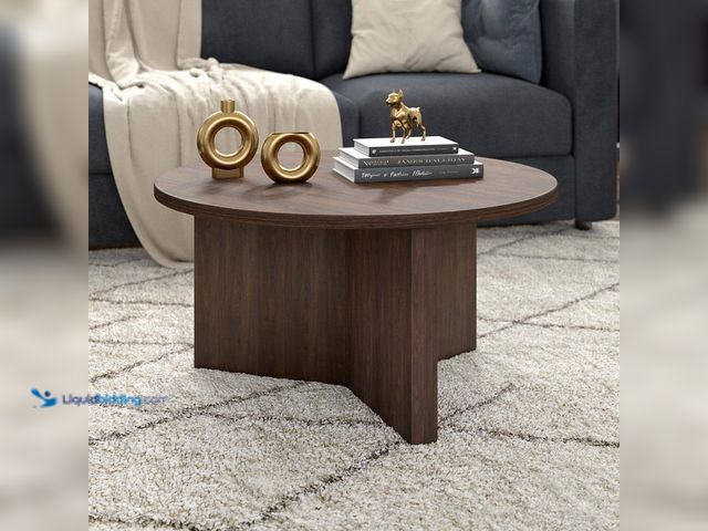Lot 49-5463203 - Meyer&Cross
Anders 32 in. Alder Brown Round MDF Top Coffee Table Unused