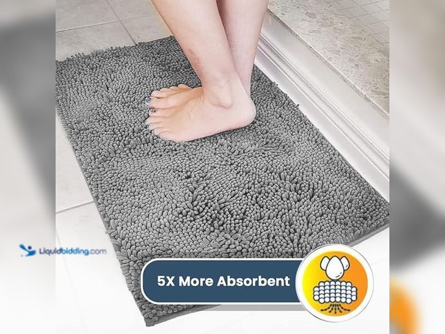 Lot 49-1631129 - Lot of (2) Muddy Mat® | Super Water Absorbent Door Mat Indoor, Microfiber Quick Dry Chenille Entrywa...