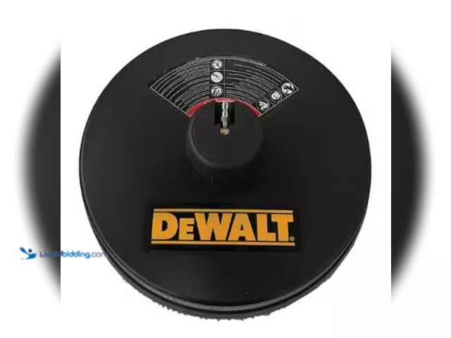 Lot 49-2025572 - DEWALT Universal 18 in. Surface Cleaner for Cold Water Pressure Washers Rated up to 3700 PSI, Model ...