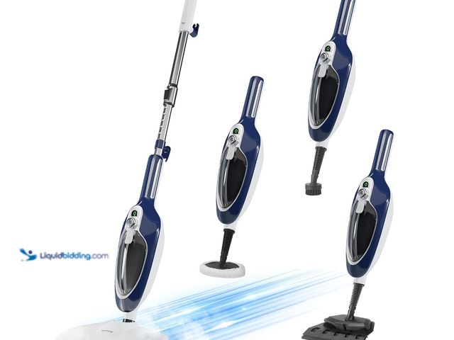 Lot 49-3430423 - GorFanty Steam Mop - 10-in-1 Floor Steamer Detachable Multi-Purpose Handheld Steam Cleaner for Hardw...