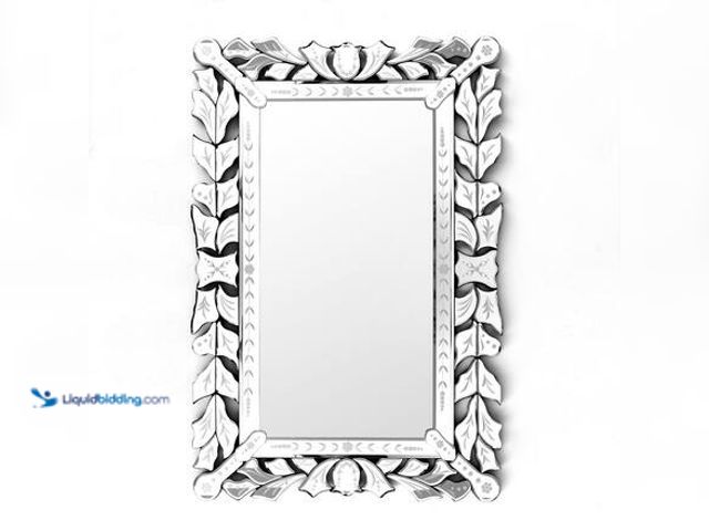 Lot 49-5581881 - THKSHOUZ 23.62 in. W x 35.43 in. H Rectangular Frameless Mirror Model # SF-WM499 NEW