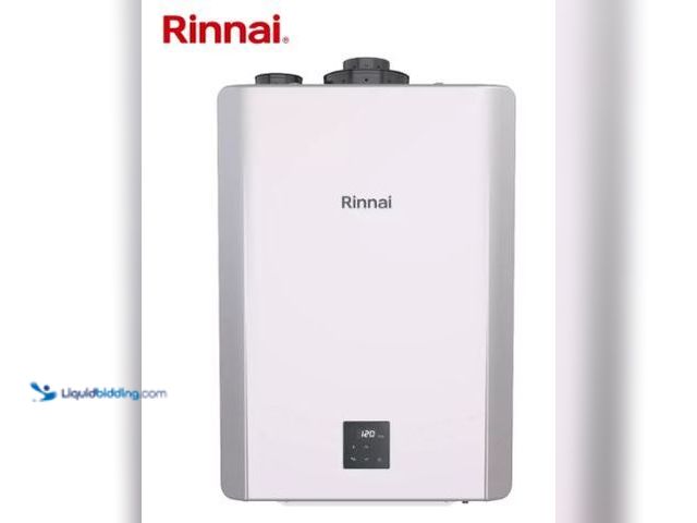 Lot 49-1540767 - Rinnai
SENSEI™ RX Series 199 MBH Smart Indoor Condensing Natural Gas/Propane Tankless Water Heater,...