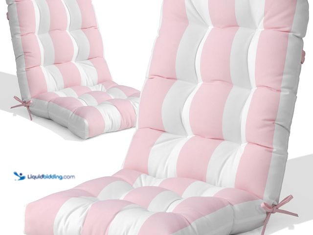 Lot 49-5437954 - Crestlive Products Adirondack Chair Cushion Outdoor Rocking Chair Cushions Water Resistant 50x20x4 I...
