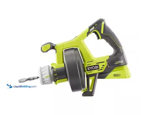 Lot 49-1576798 - RYOBI ONE+ 18V Hybrid Drain Auger (Tool Only) Model # P4002, Unused, Unable To Test  Ref#SRHD0211