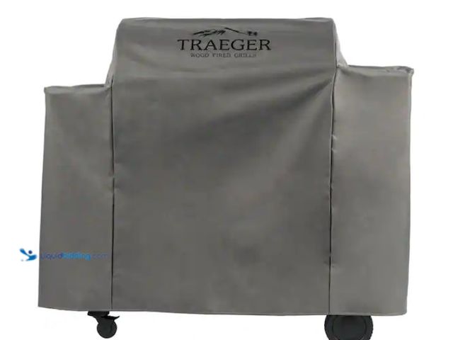 Lot 49-1570144 - Traeger Full Length Grill Cover for Ironwood 885 Pellet Grill, Heavy-duty, waterproof materials, bui...