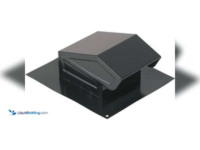 Lot 49-5572262 - QTY 2 - Broan-NuTone Galvanized Steel Roof Cap with Built-In Damper for 3 in. or 4 in. Round Static ...