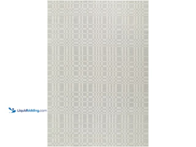 Lot 49-1627169 - My Texas House Mari Outdoor Area Rug 7' x 10' Model #17407900124, Slightly Used  Ref#WM0713