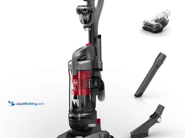 Lot 49-5556915 - Hoover Rewind Pet Upright Bagless Vacuum Cleaner for Carpet and Hard Floors, Automatic Cord Rewind, ...