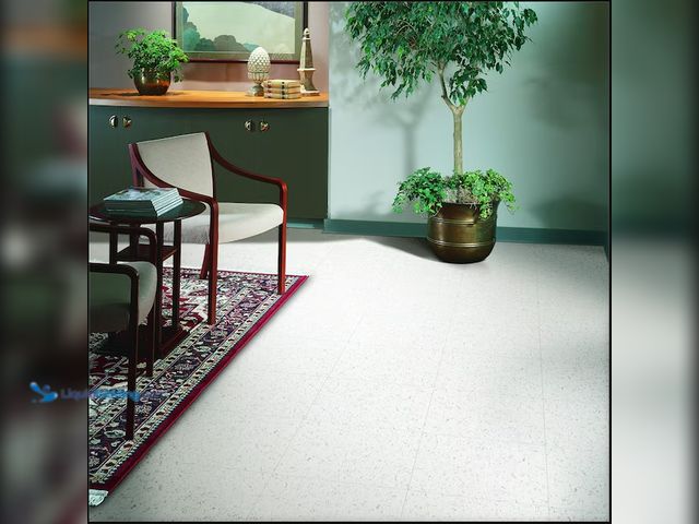 Lot 49-1567189 - Approx. 2,250 sq. ft. of Armstrong Flooring Imperial Texture VCT 12 in. x 12 in. White Out Standard ...
