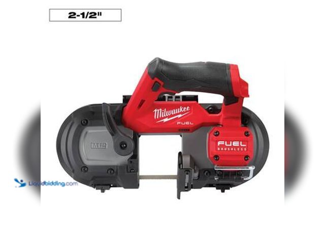 Lot 49-5539822 - Milwaukee M12 FUEL 12V Lithium-Ion Cordless Compact Band Saw (Tool-Only). Model # 2529-20. Used