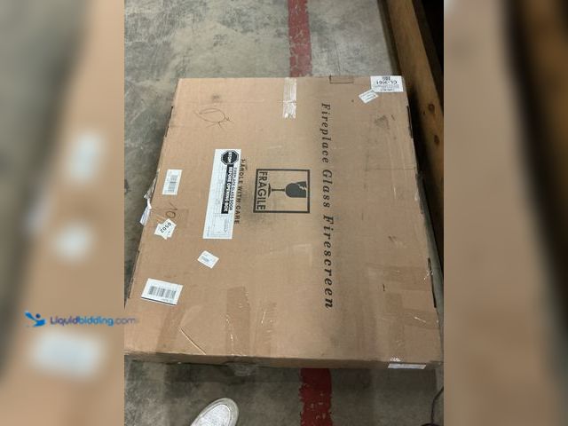 Lot 49-3540068 - Pleasant Hearth Carlisle Fireplace Glass Door, Medium (CL-3001), Black (attachments included) (hardw...