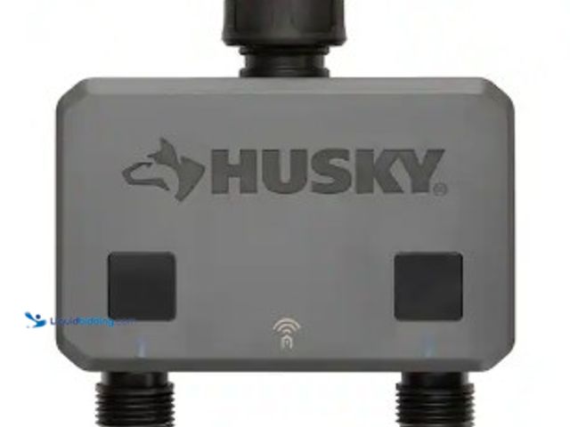 Lot 49-2022252 - Husky Smart Watering Timer for Irrigation and Sprinklers Powered by Hubspace, Model # 867006-1004, U...