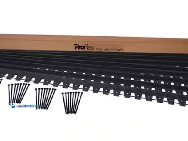 Lot 49-1519254 - ProFlex 48 ft. Paver Edging Project Kit in Black Model#1260HD-48C, Unused  Ref#HDPA0717