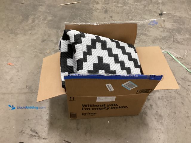 Lot 49-5414660 - OLANLY Waterproof Outdoor Rug 5x8 ft, Outdoor Plastic Straw Rug for Camping, RV Mat Outside, unused