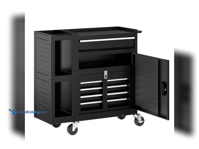 Lot 49-5453603 - LITEKON 23.5 in. x 40 in. 330 lbs. Rolling Tool Cabinets and Lockers Tool Storage Cabinet 5-Drawers ...