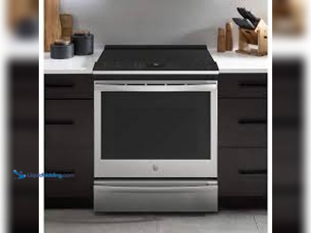 Lot 49-5508771 - GE
Profile 30 in. 5 Burner Element Smart Slide-In Electric Range in Fingerprint Resistant Stainless...