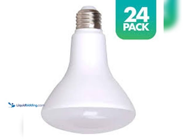Lot 49-5407627 - Simply Conserve 65-Watt Equivalent R30 Dimmable Quick Install Contractor Pack LED Light Bulb in Soft...