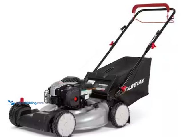 Lot 49-2022888 - Murray 22 in. 140 cc Briggs & Stratton Walk Behind Gas Self-Propelled Lawn Mower with Front Wheel Dr...