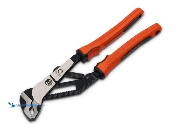 Lot 49-5555417 - 8" Z2 Auto-Bite™ Tongue & Groove Plier with Dual Material Rawhide Handle, Unused