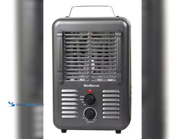 Lot 49-3536674 - DELUXE MILKHOUSE UTILITY HEATER 
Internet # 334961295
Model # HT1912
Store SKU # 1011533499 Item ...