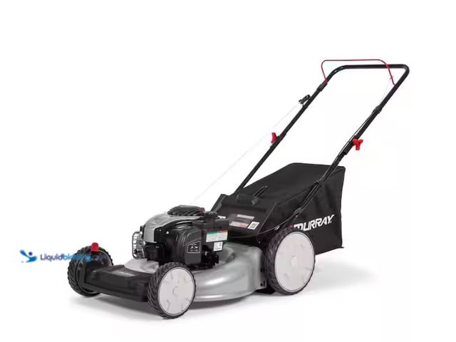 Lot 49-1622446 - Murray 21 in. 140 cc Briggs and Stratton Walk Behind Gas Push Lawn Mower with Height Adjustment and ...