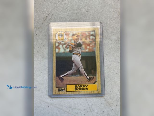 Lot 49-1971420 - Other 1987 TOPPS BARRY BONDS ROOKIE CARD #320 PIRATES