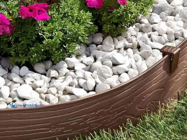 Lot 49-3614500 - Lawn Edging Assorted Lot: Includes (2) rolls of Vigoro 20 ft. Black Composite Edging, Model # 55420,...