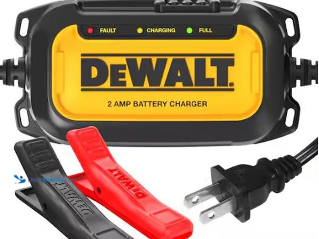 Lot 49-1577151 - DEWALT Professional 2 Amp Automotive Battery Charger and Maintainer, Model # DXAEC2, Used, Unable to...