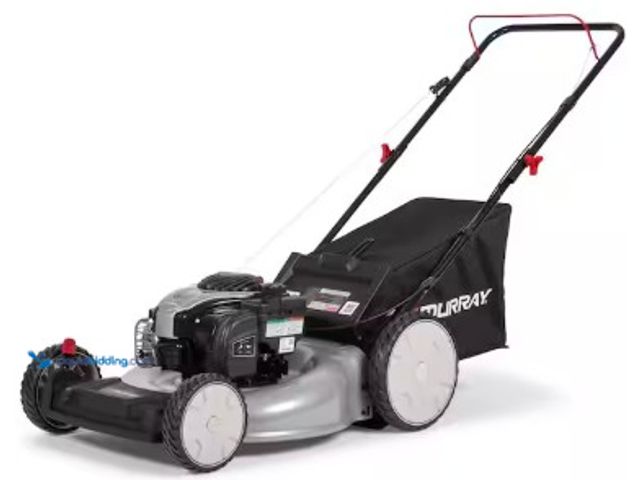 Lot 49-2022953 - Murray 21 in. 140 cc Briggs and Stratton Walk Behind Gas Push Lawn Mower with Height Adjustment and ...