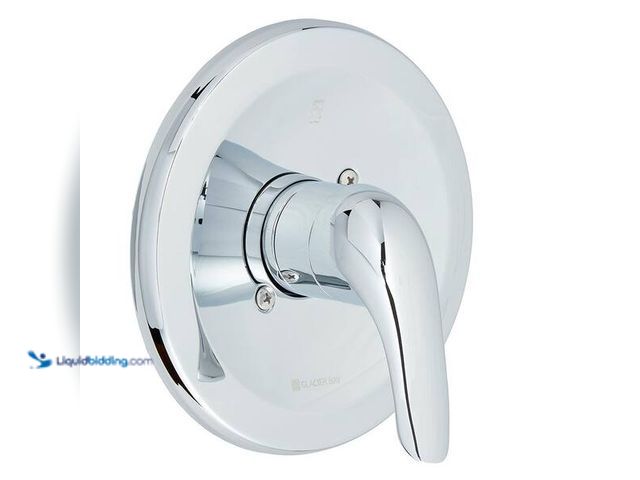 Lot 49-5454237 - Exclusive Glacier Bay 1-Handle Valve Trim Kit in Chrome (Valve Not Included) Model # 864790. item un...