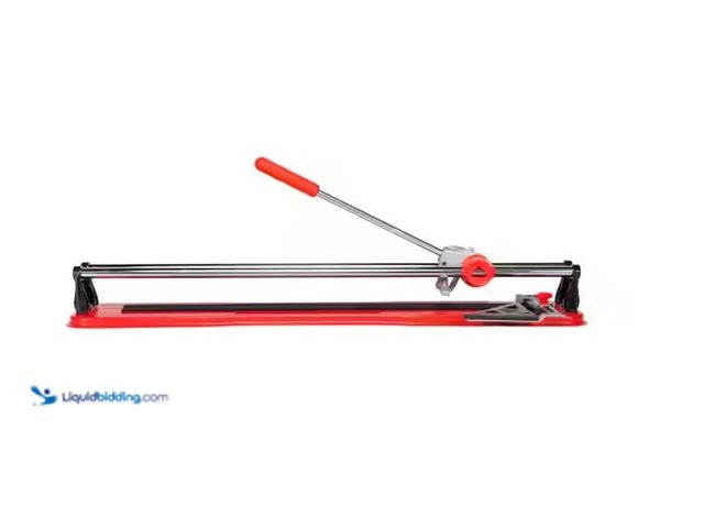 Lot 49-1575599 - Rubi Practic 61 Plus-24 in. Tile Cutter with Tungsten Carbide Blade and Roller Guide, Model # 21979,...